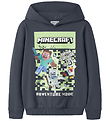 Name It Hættetrøje - Minecraft - NkmSalva - Ombre Blue/Think out