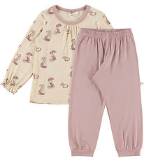 Joha Pyjama Set - 2 Parts - Viscose/Bamboo - Cream