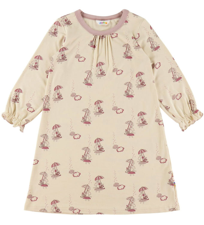 Joha Natkjole - Viscose - Creme