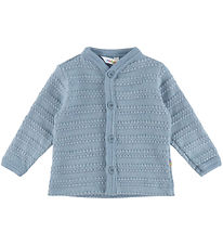 Joha Cardigan - Strik - Uld - Blå