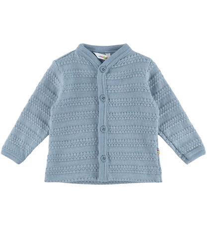 Joha Cardigan - Strik - Uld - Blå