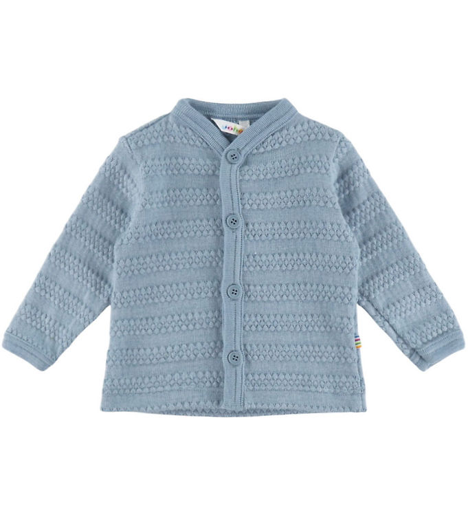Joha Cardigan - Strik - Uld - Blå
