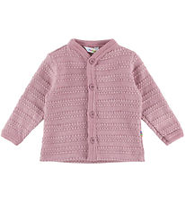 Joha Cardigan - Strik - Uld - Lilla
