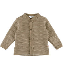 Joha Cardigan - Strik - Uld - Beige Melange
