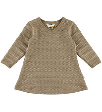 Joha Kjole - Strik - Uld - Beige Melange