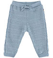 Joha Trousers - Knitted - Wool - Blue