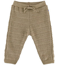 Joha Bukser - Strik - Uld - Beige Melange