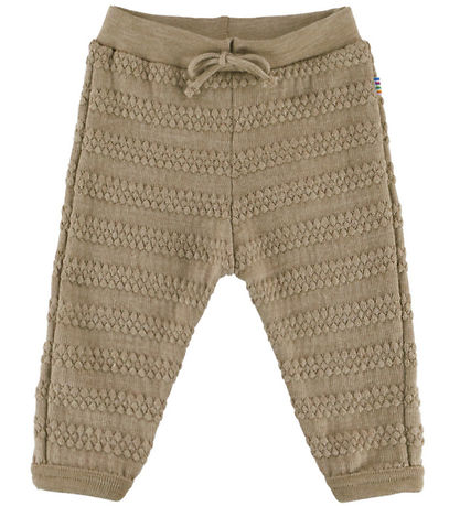 Joha Bukser - Strik - Uld - Beige Melange