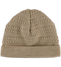 Joha Hue - Strik - Uld - 2-lags - Beige Melange