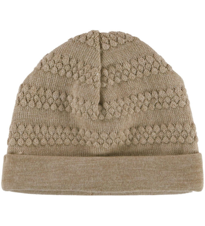 Joha Hue - Strik - Uld - 2-lags - Beige Melange