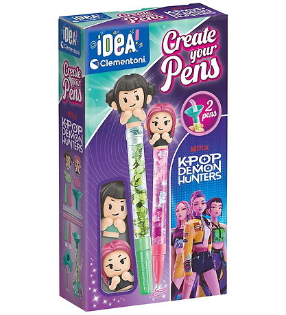 Kpop Demon Hunters Kreasæt - Create Your Pens - Zoey & Mira
