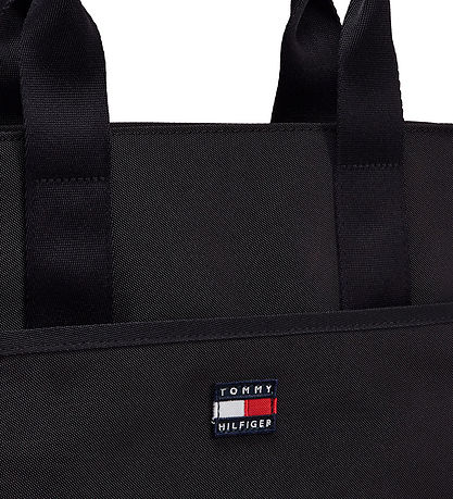 Tommy Hilfiger Taske - Laptop Slingbag - Sort