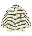 Konges Sløjd Fleecejakke - Jody Embroidery - Erba Stripe