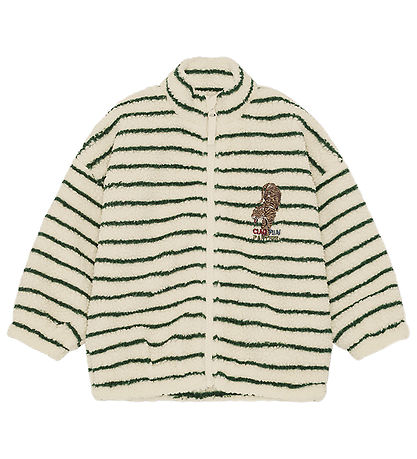 Konges Sløjd Fleecejakke - Jody Embroidery - Erba Stripe
