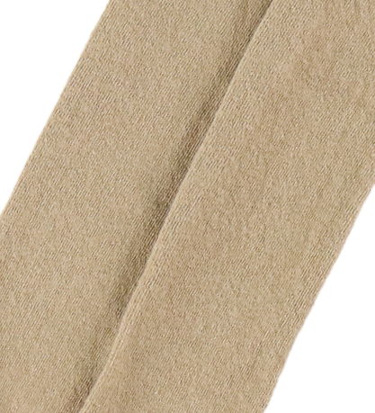 Fuzzies Strømpebukser - Uld - Beige Melange