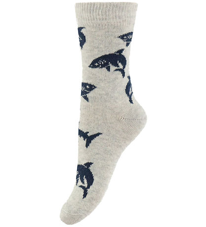 Fuzzies Strømper - 3-pak - Sharks