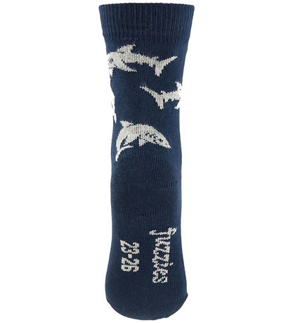 Fuzzies Strømper - 3-pak - Sharks
