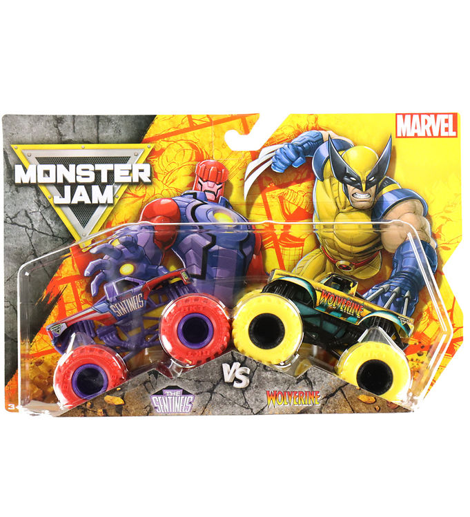 Monster Jam Truck - 1:64 - Marvel - 2-pak - The Sentinels vs Wol