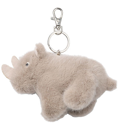 Liewood Nøglering - Alfredo Rhino - Stone Beige