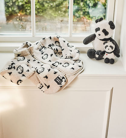 Liewood Fleecejakke - Teddy - Nolan - Panda/Sandy