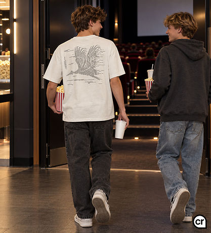 Hound T-Shirt - HdAnton - Hvid m. Print
