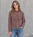 Hound Bluse - HdZoe - Burgundy/Soft pink