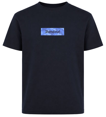 Hound T-Shirt - HdAnton - Navy m. Print