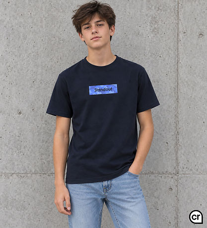 Hound T-Shirt - HdAnton - Navy m. Print