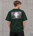 Hound T-shirt - HdAnton - Dark Green m. Print