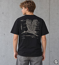 Hound T-Shirt - HdAnton - Sort m. Print