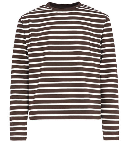 Hound Bluse - HdZoe - Mørkebrun/Off White