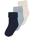 Noppies Strømper - 3-pak - Black Iris