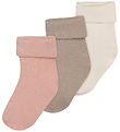 Noppies Strømper - 3-pak - Rose Smoke