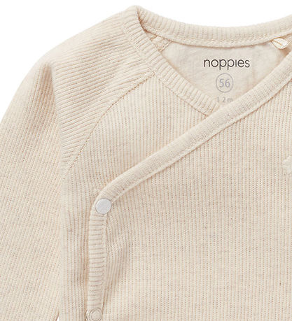 Noppies Bluse - Rib - Nanyuki - Oatmeal Melange