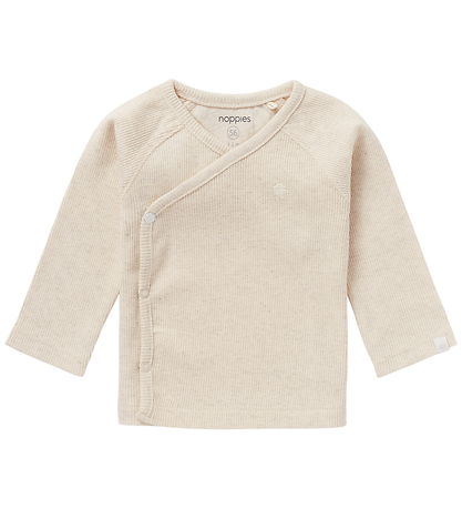 Noppies Bluse - Rib - Nanyuki - Oatmeal Melange