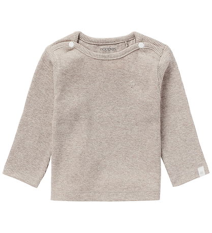 Noppies Bluse - Rib - Natal - Taupe Melange
