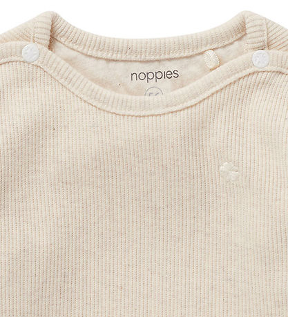 Noppies Bluse - Rib - Natal - Oatmeal Melange
