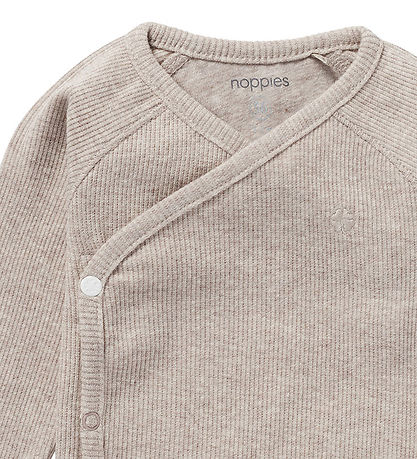Noppies Bluse - Rib - Nanyuki - Taupe Melange