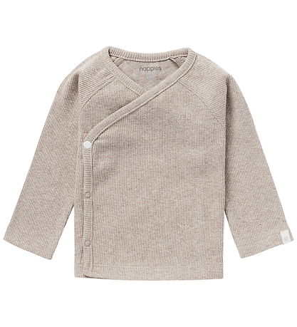 Noppies Bluse - Rib - Nanyuki - Taupe Melange