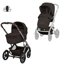 Cybex Klapvogn/Barnevogn - Talos S Lux - 2-i-1 - Chocolate Brown