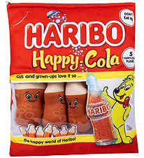 Haribo Bamse - 40x33 cm - Plushie Friends - Cola Bottles