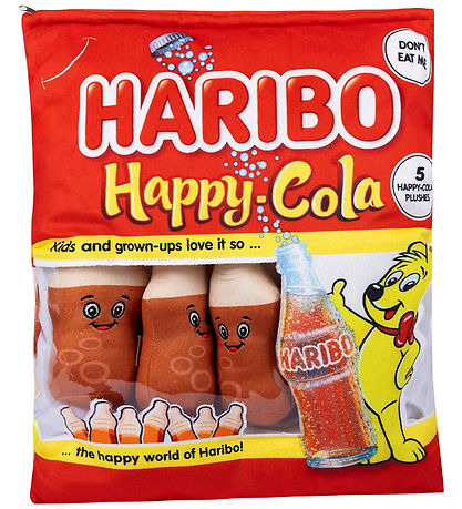 Haribo Bamse - 40x33 cm - Plushie Friends - Cola Bottles
