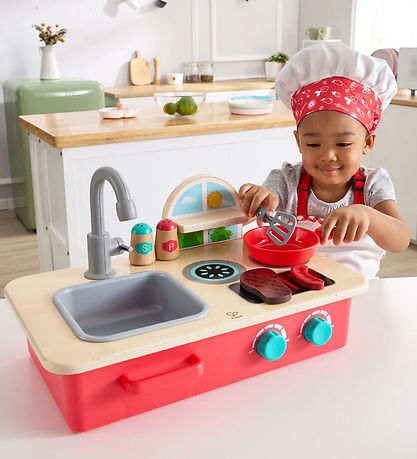 Hape Legekøkken m. Lyd - 46 cm - Cook & Create Countertop Kitche