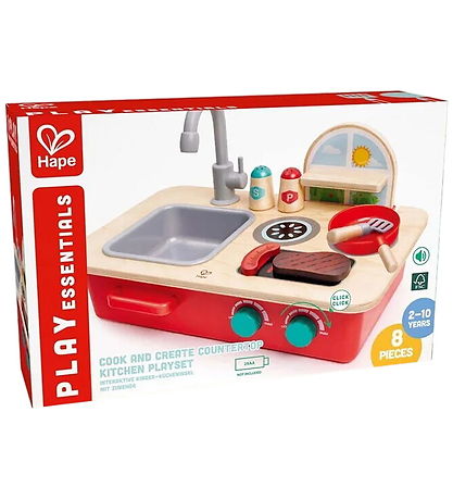 Hape Legekøkken m. Lyd - 46 cm - Cook & Create Countertop Kitche
