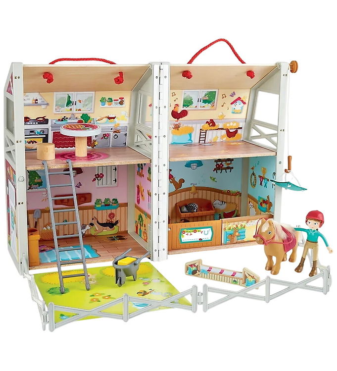Hape Legetøj - Pony Club Ranch