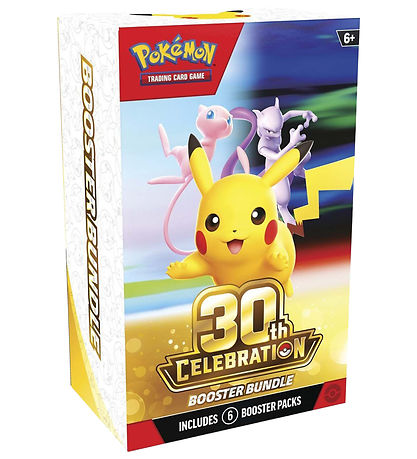 Pokémon Samlekort - 30th Celebration - Booster Bundle - Assorter