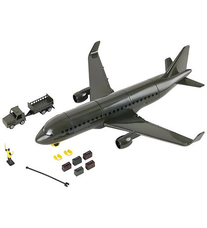 Siku Flyvemaskine m. Tilbehør - 39 cm - Military Aircraft - 8330