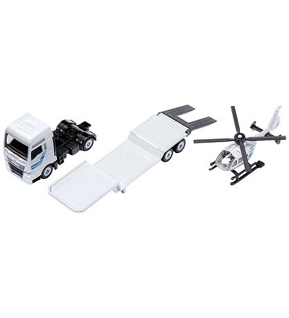 Siku Lastbil - MAN Lastbil m. Politihelikopter - 1:87 - 1759