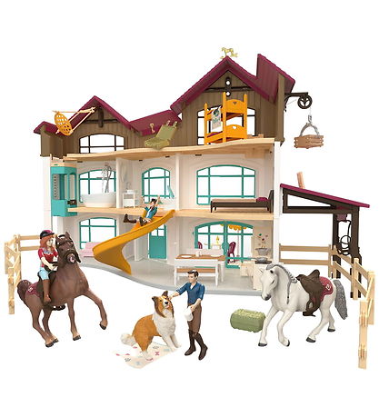Schleich Horse Club - 68 cm - Lakeside Villa & Paddock - 42785