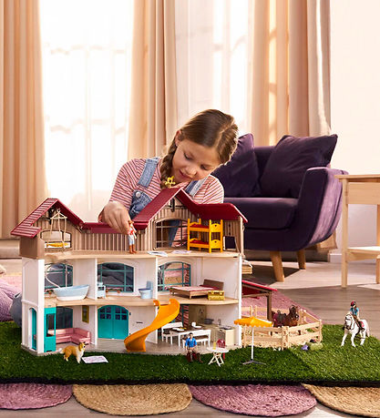 Schleich Horse Club - 68 cm - Lakeside Villa & Paddock - 42785
